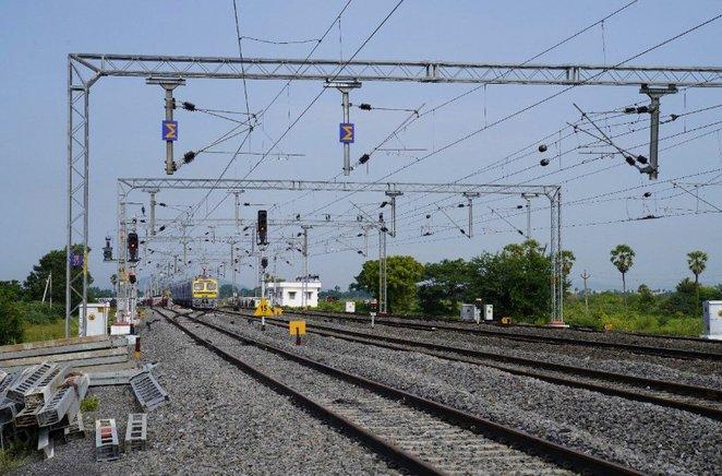 Railway Overhead Electrical Lines - Cover Image