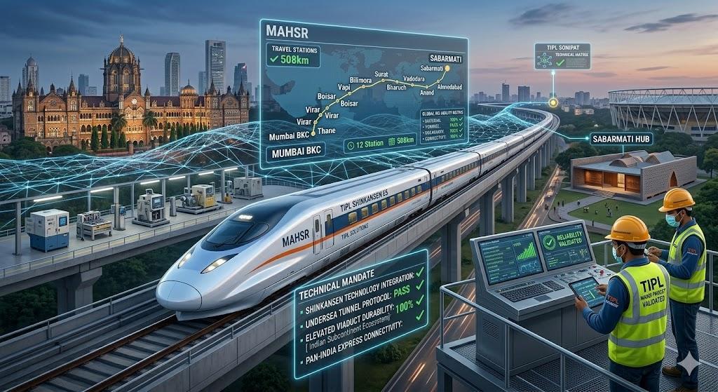 MAHSR: A visionary project for India! - Cover Image