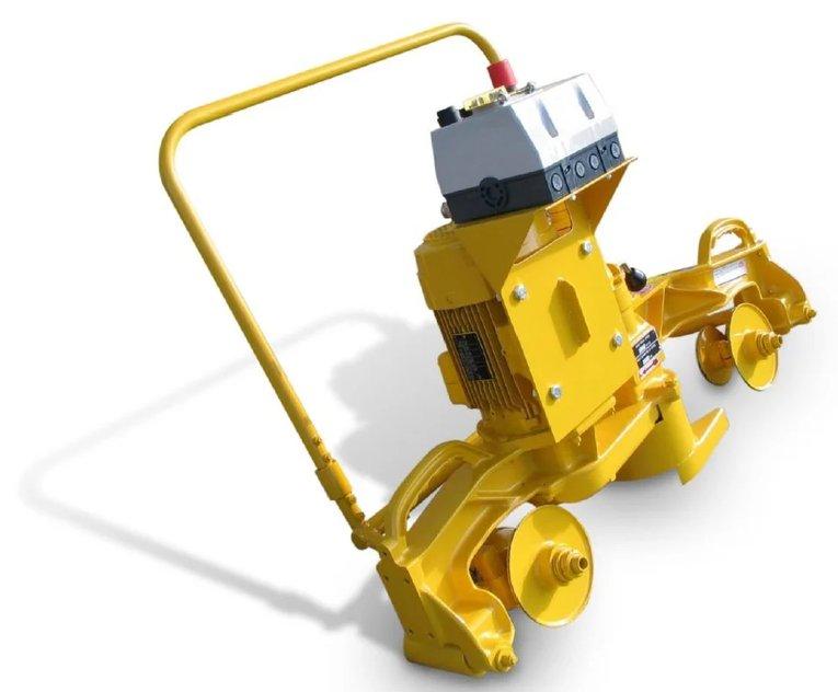 RAIL PROFILE GRINDING MACHINE WITH ELECTRICAL MOTOR