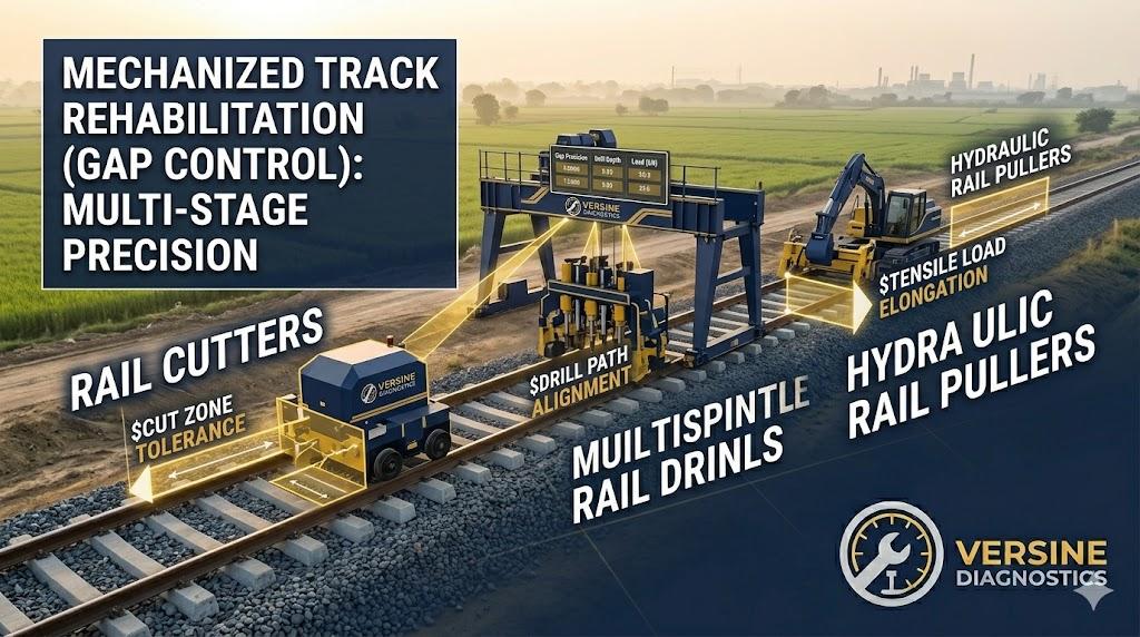 Mechanized Maintenance of Railway Tracks - Cover Image