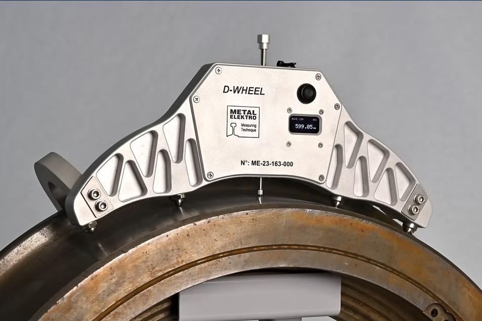 DIGITAL GAUGE FOR RAIL WHEEL DIAMETER