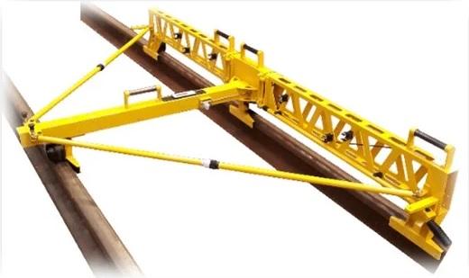 Hand Pushed Track Geometry Measuring Trolley