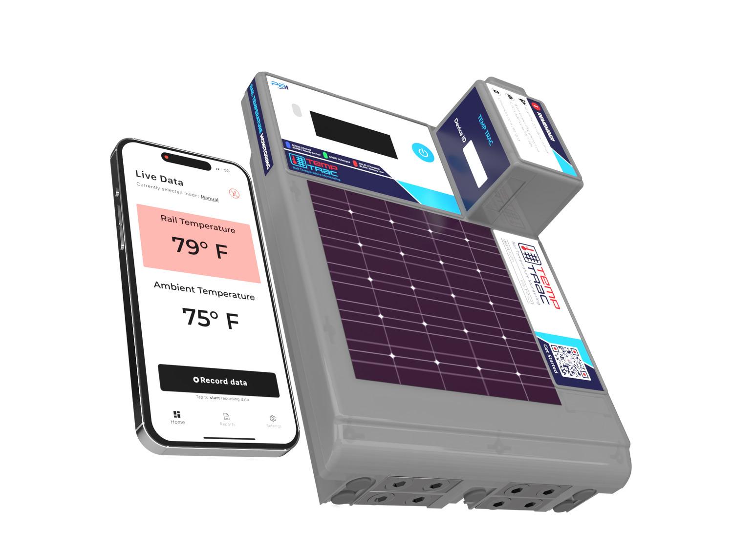 DIGITAL RAIL THERMOMETR FOR TEMPERATURE MONITORING