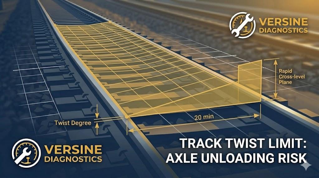 Track Twist in Railways: Causes, Consequences, and Corrections - Cover Image